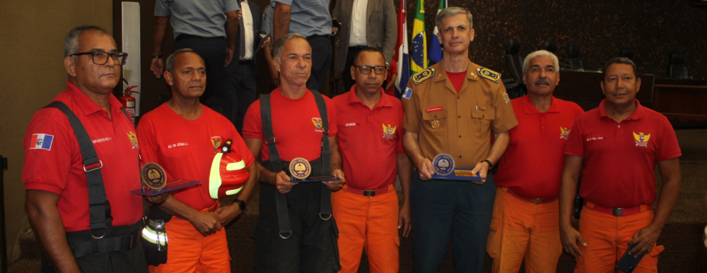 Militares do CBMAL são homenageados em evento do Tribunal de Justiça de Alagoas